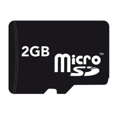 Card microSD 2 Gb + adaptor SD